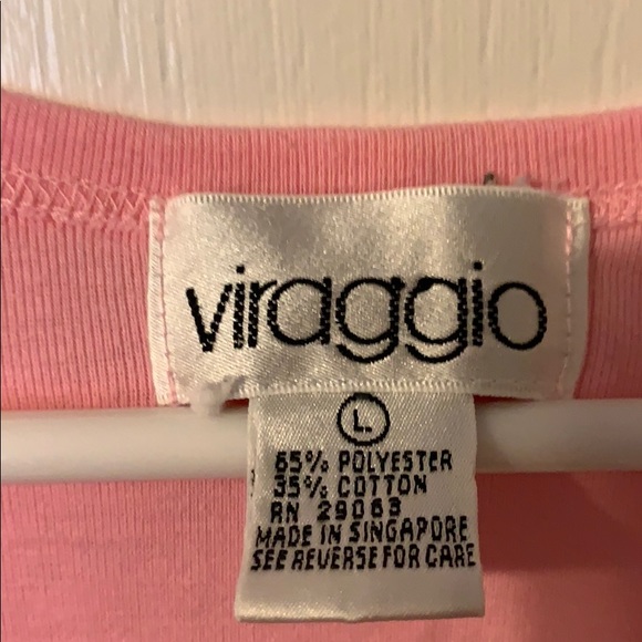 🐳 Pink Henley tank - Picture 2 of 3